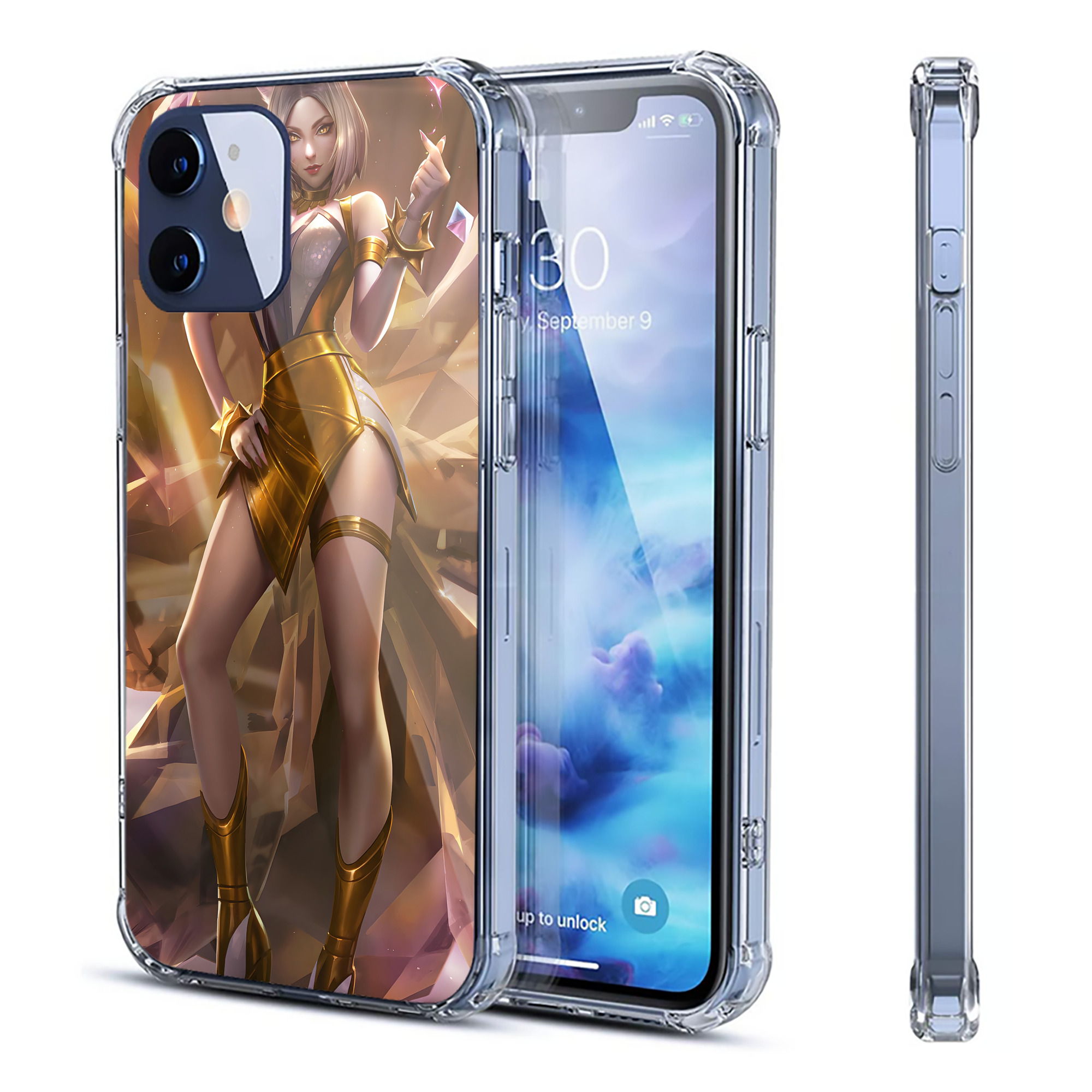 （画像用） リーグ・オブ・レジェンド League of Legends LOL 【iPhone 12シリーズ対応】透明スマホケース（クリアソフトケース）